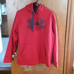 Red Under Armour Hoodie